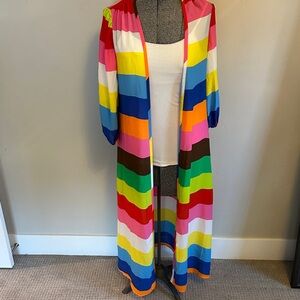 Target Tabitha Brown Multi Stripe Swim Coverup